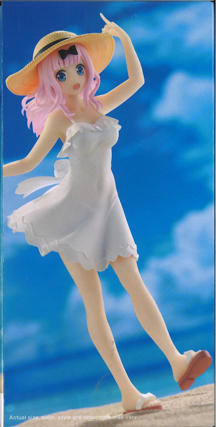 Kaguya Sama Love Is War Ultra Romantic Kyunties Chika Fujiwara Figure Seaside Ver.