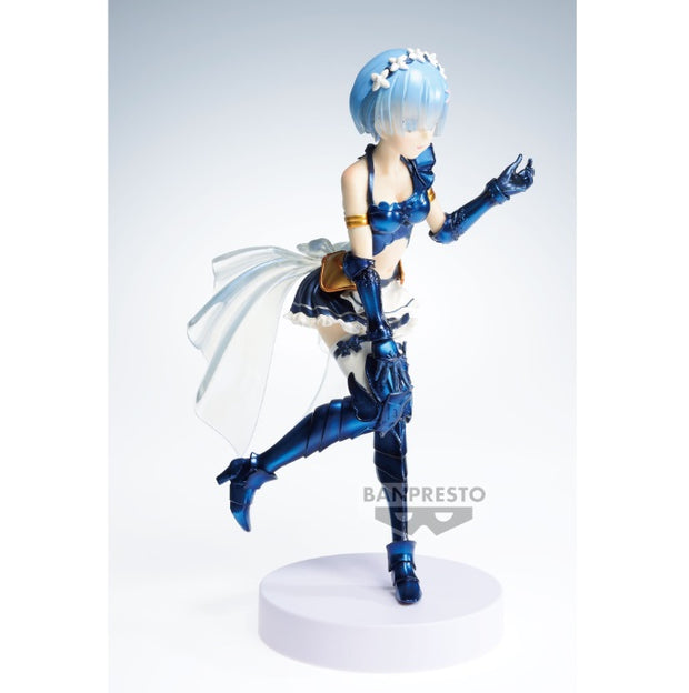 Re:Zero Starting Life In Another World Banpresto Choronicle EXQ Figure Rem Vol.4 Maid Armour Ver