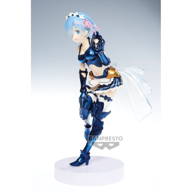 Re:Zero Starting Life In Another World Banpresto Choronicle EXQ Figure Rem Vol.4 Maid Armour Ver