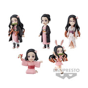 5 in 1 Demon Slayer: Kimetsu No Yaiba World Collectable Figure Nezuko Kamado Collection III [19390]