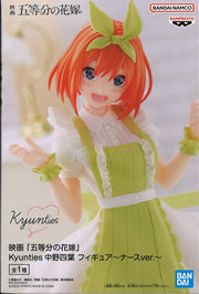 The Quintessential Quintuplets Movie Kyunties Yotsuba Nakano Figure Nurse Ver.