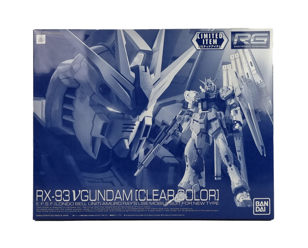 Rg 1/144 Nu Gundam (Clear Color)