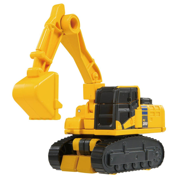 Tomica Jobraver JB10 Build Raver Komatsu Excavator PC200-10