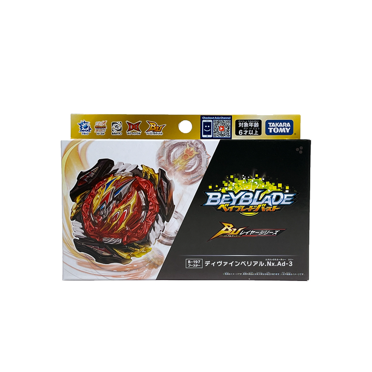Beyblade Burst B-197 Beyblade Booster Divine Belial Nexus AD-3