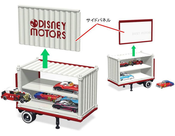 Tomica Disney Motors Truck Trailer