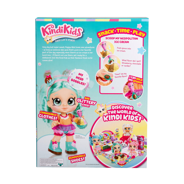 Kindi Kids KKS S1 Toddle Doll Snack Time Friends Peppa-Mint