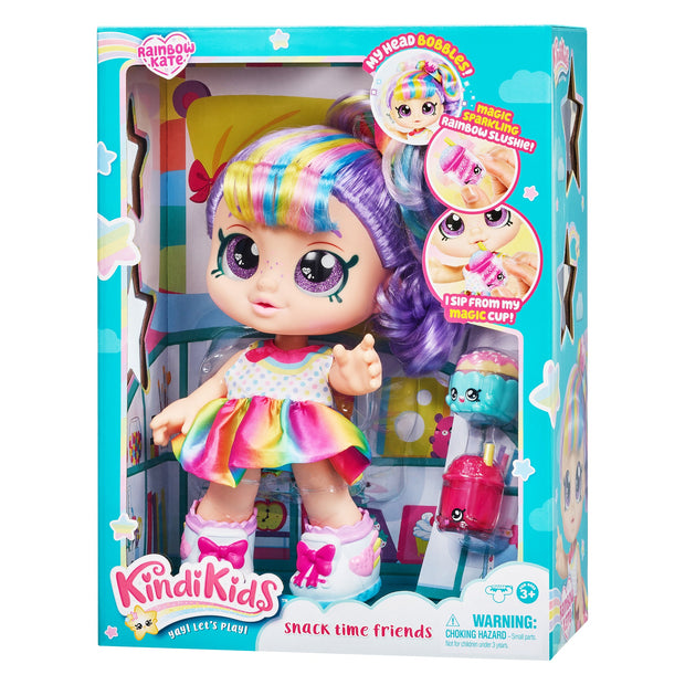 Kindi Kids KKS S2 Toddler Doll Snack Time Friends Rainbow Kate