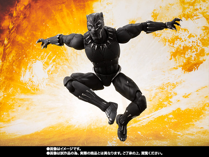 SHF Black Panther (Infinity War) & Tamashii Effect Rock