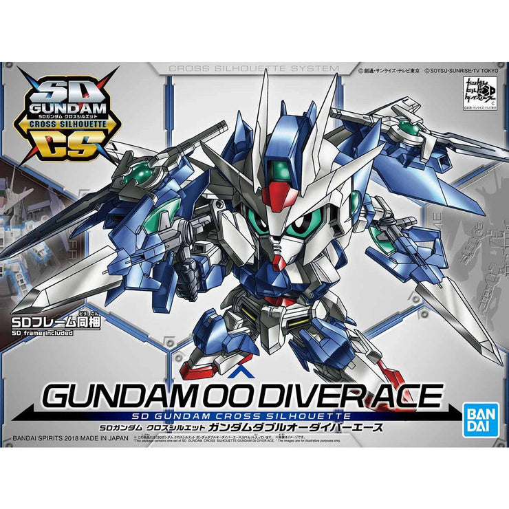 SD Gundam Cross Silhouette Gundam OO Diver Ace