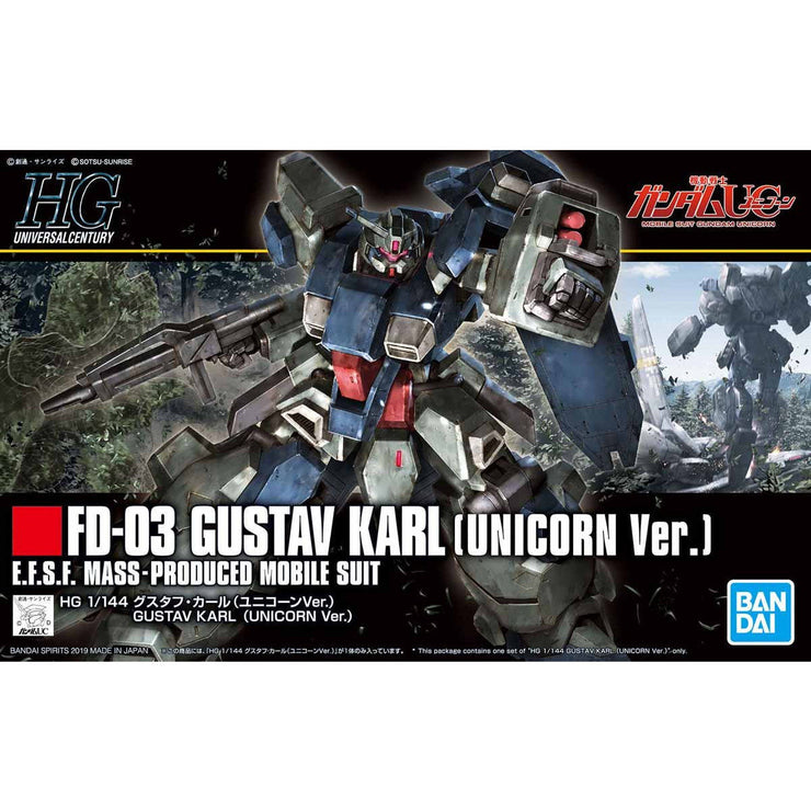 Hguc 1/144 Gustav Karl (Unicorn Ver.)