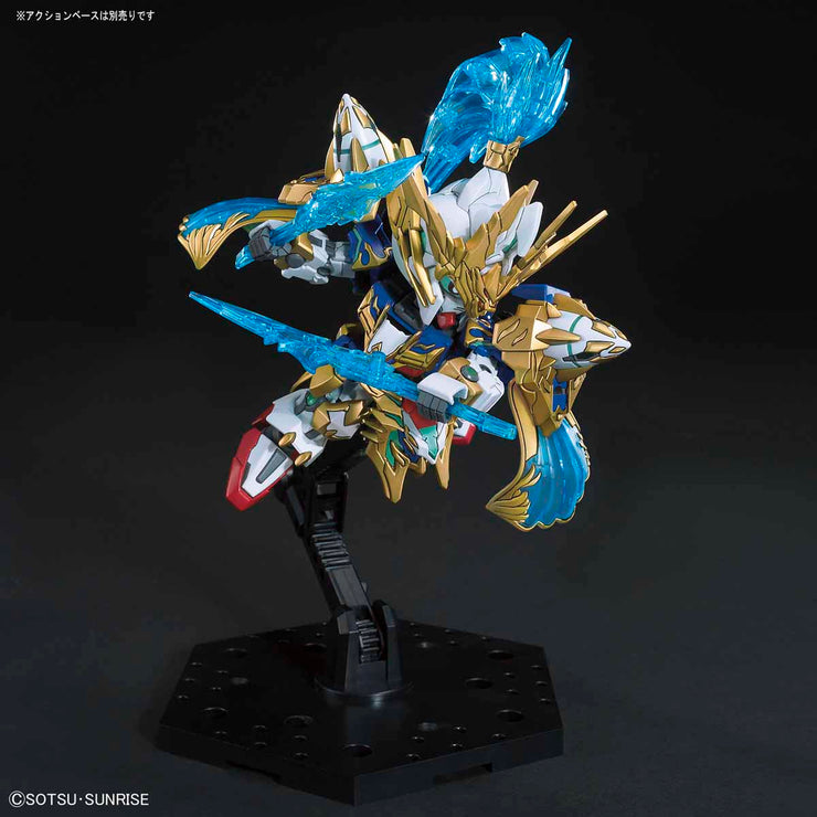 SD Sangoku Soketsuden Zhao Yun 00 Gundam & Bilongqu