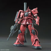 HG MS-06S Zaku II Principality Of Zeon Char Aznable's Mobile Suit Red Comet Ver