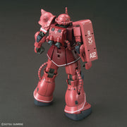 HG MS-06S Zaku II Principality Of Zeon Char Aznable's Mobile Suit Red Comet Ver