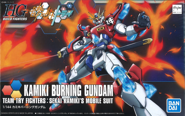 Hgbf 1/144 Kamiki Burning Gundam