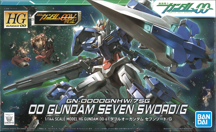Hg 1/144 OO Gundam Seven Sword Gundam