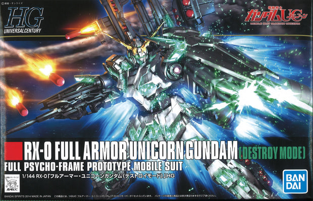 Hguc 1/144 Full Armor Unicorn Gundam (Destroy Mode)