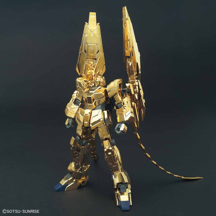 Hguc 1/144 Unicorn Gundam 03 Phenex (Unicorn Mode) (Narrative Ver.) (Gold Coating)