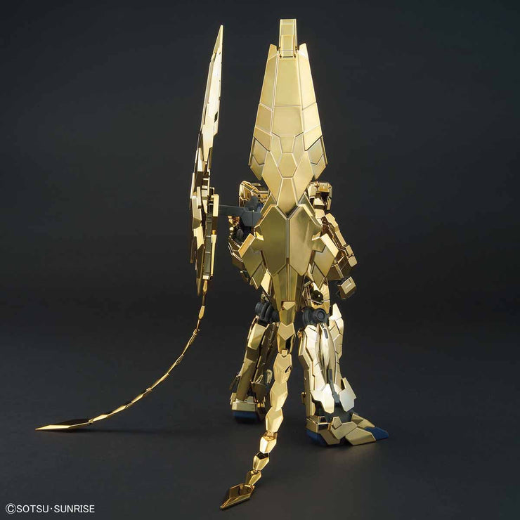 Hguc 1/144 Unicorn Gundam 03 Phenex (Unicorn Mode) (Narrative Ver.) (Gold Coating)
