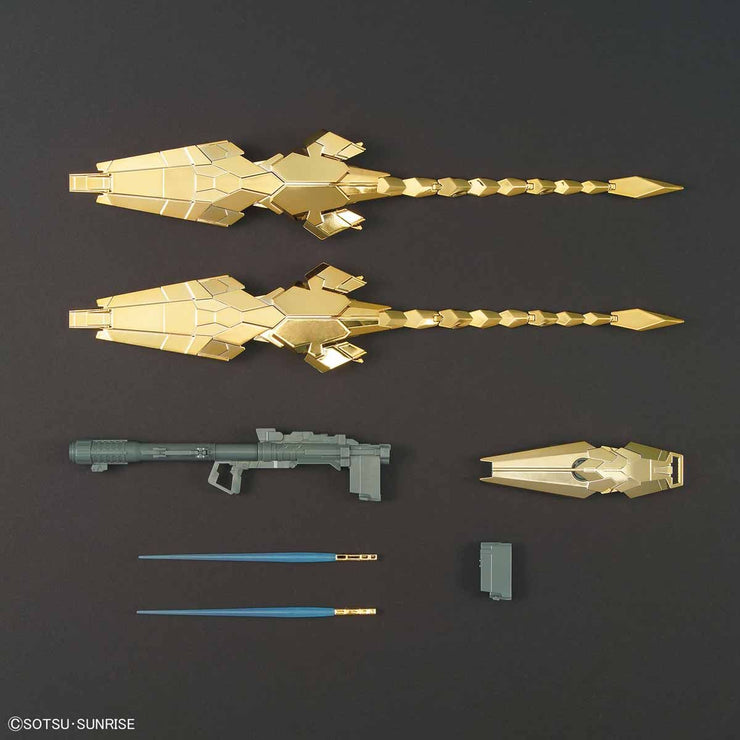 Hguc 1/144 Unicorn Gundam 03 Phenex (Unicorn Mode) (Narrative Ver.) (Gold Coating)