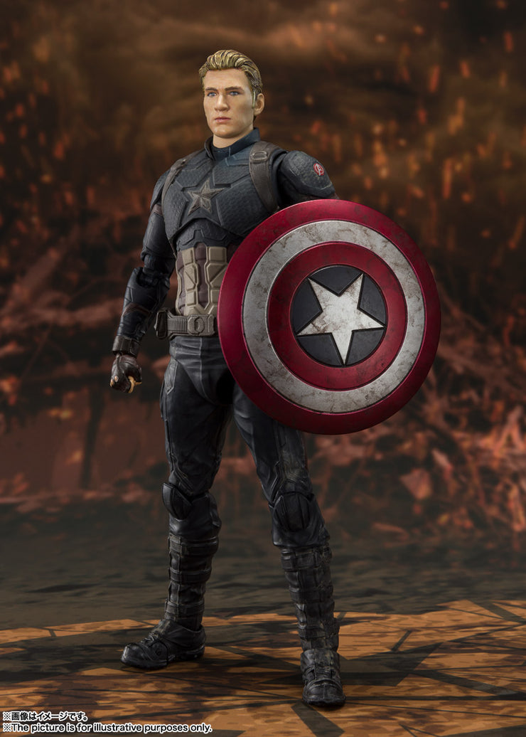 SHF Captain America (Final Battle) Edition (Avengers: Endgame)