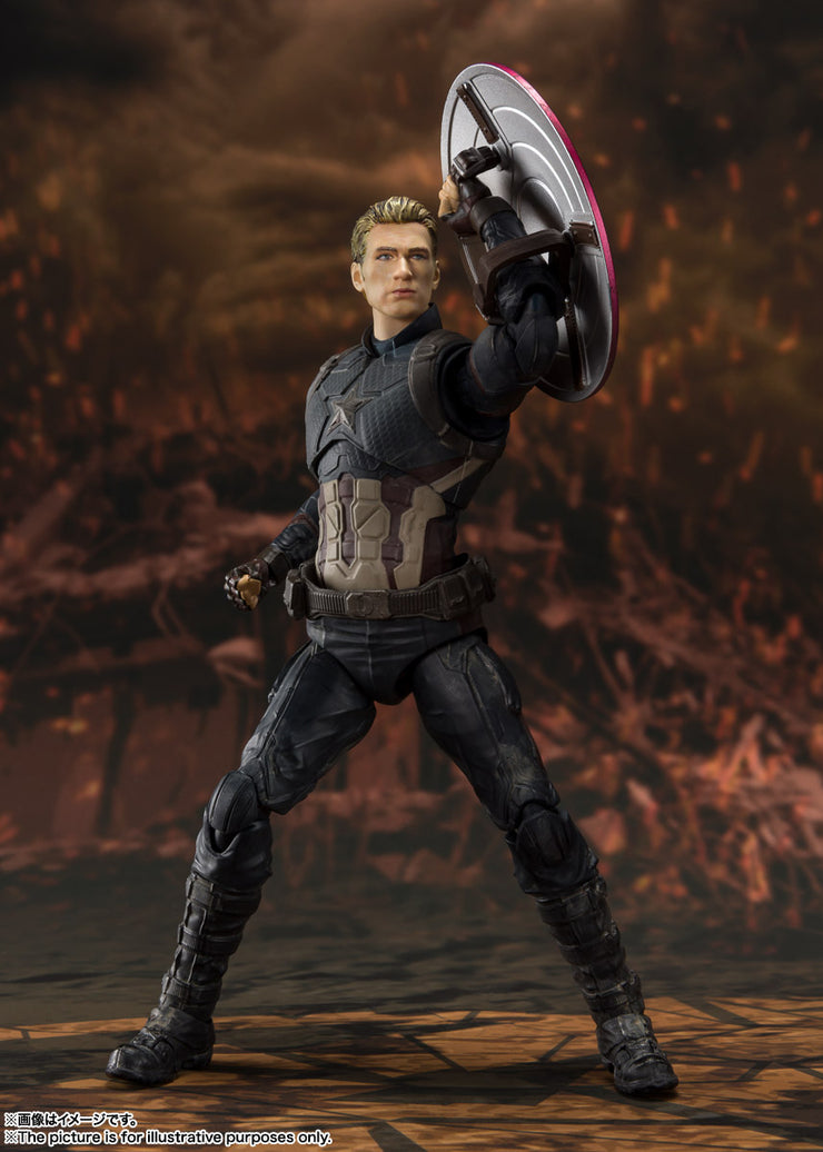 SHF Captain America (Final Battle) Edition (Avengers: Endgame)
