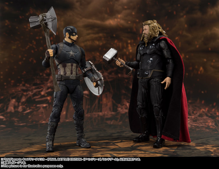 SHF Captain America (Final Battle) Edition (Avengers: Endgame)