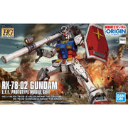 Hg 1/144 RX-78-02 Gundam (Gundam The Origin Ver.)