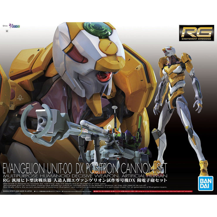 Rg Multipurpose Humanoid Decisive Weapon Artificial Human Evangelion Unit 00 Dx Positron