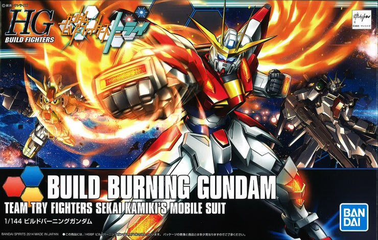 Hgbf 1/144 Build Burning Gundam