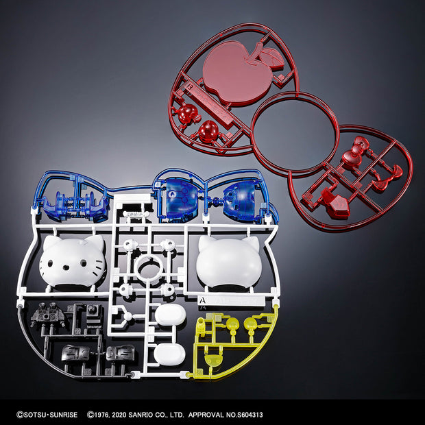 Hello Kitty RX-78-2 Gundam SD Ex-Standard Clear Color
