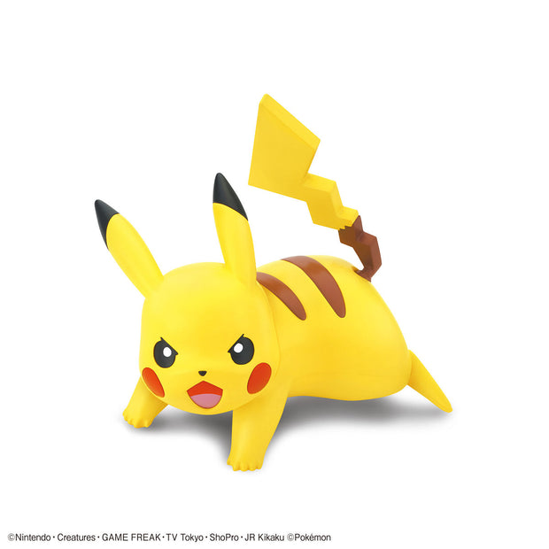 Pokemon Plamo Collection Quick! 03 Pikachu (Battle Pose)