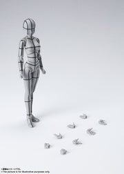 SHF Body Chan Wireframe (Gray Color Ver.)