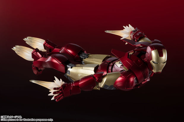 SHF Iron Man Mark 6 (Battle Damage) Edition (Avengers)