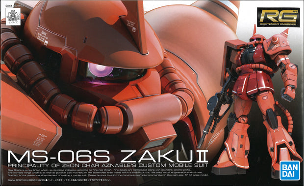 Rg 1/144 MS-06S Zaku II