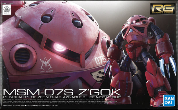 Rg 1/144 Z'Gok Char Custom