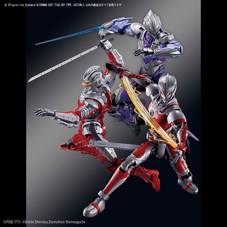 Figure-rise Standard Ultraman Suit Tiga Sky Type Action