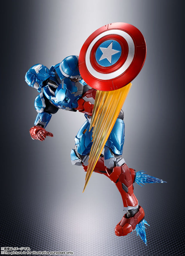 SHF Captian America (Tech-On Avengers)