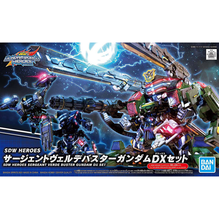 SDW Heroes 12 Sergeant Verde Buster Gundam Dx Set