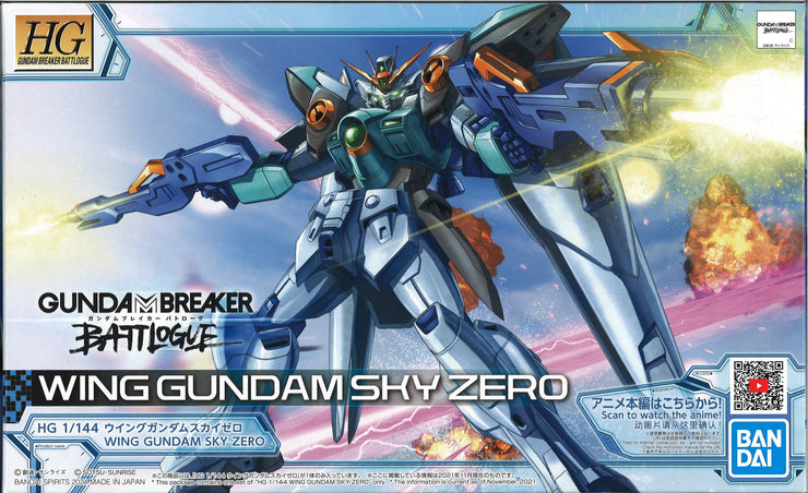 Hg 1/144 Wing Gundam Sky Zero