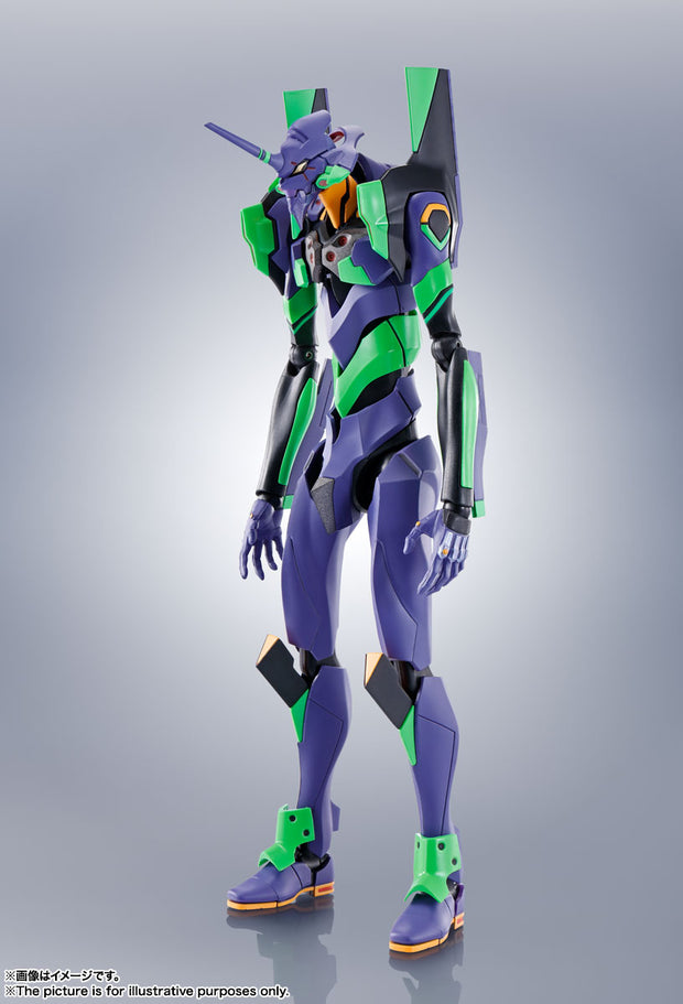 Robot Sprits (Side Eva) Evangelion Test Type-01 + Spear Of Cassius Renewal Color Edition