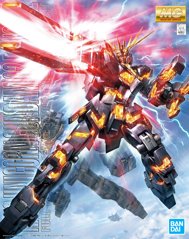 Mg 1/100 RX-0 Unicorn Gundam 2 Banshee