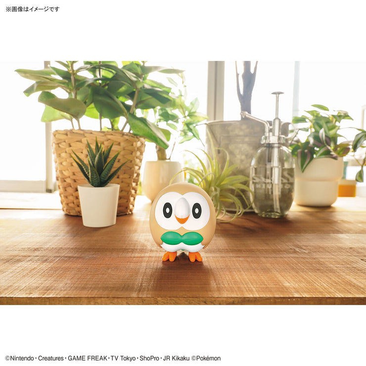 Pokemon Plamo Collection Quick!! 10 Rowlet