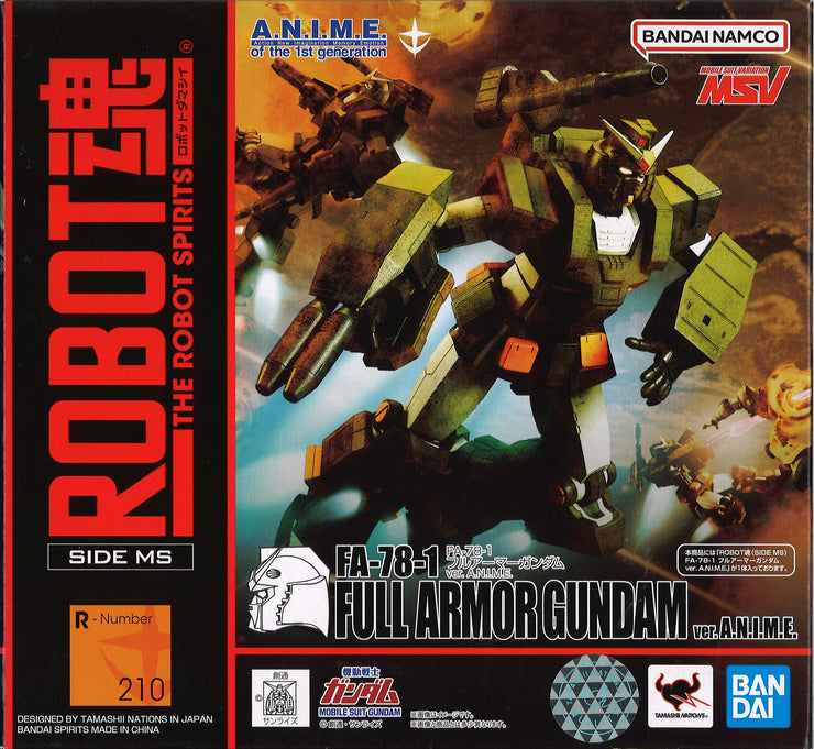 Robot Spirits Full Armor Gundam Ver Anime