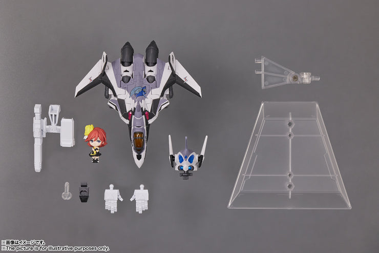 Macross Tiny Sessions VF-13F Siegfried (Messer Use) With Kaname