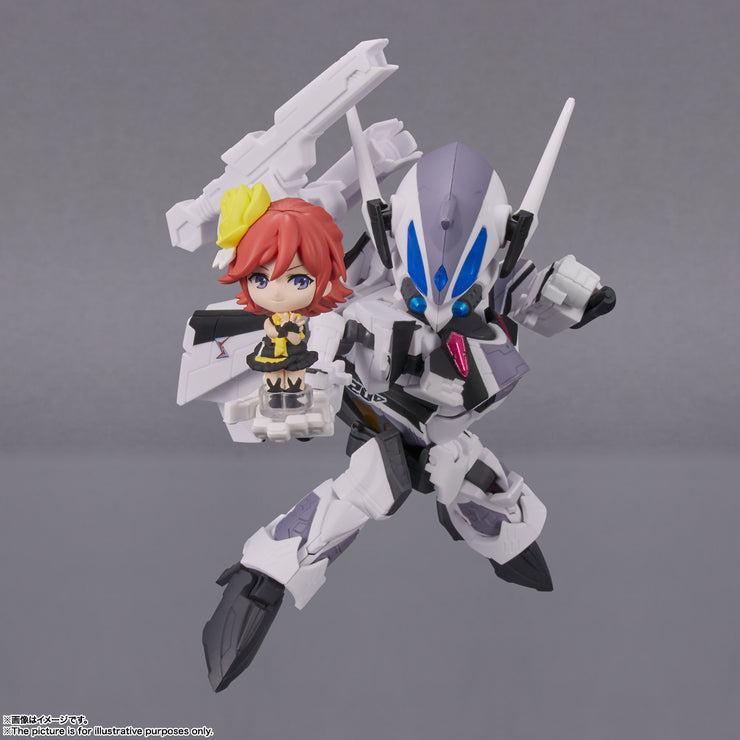 Macross Tiny Sessions VF-13F Siegfried (Messer Use) With Kaname