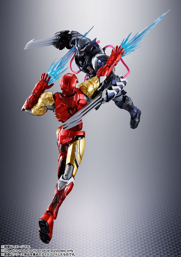 SHF Venom Symbiote Wolverine (Tech On Avengers)