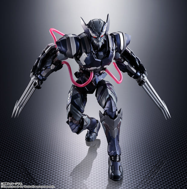 SHF Venom Symbiote Wolverine (Tech On Avengers)