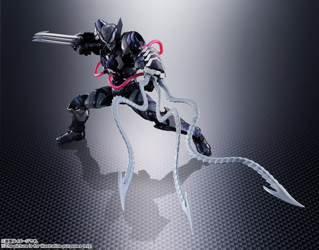 SHF Venom Symbiote Wolverine (Tech On Avengers)