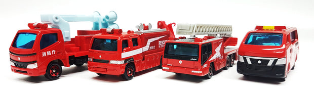 Tomica Gift Fire Engine Collection Set 16 (4 Cars)