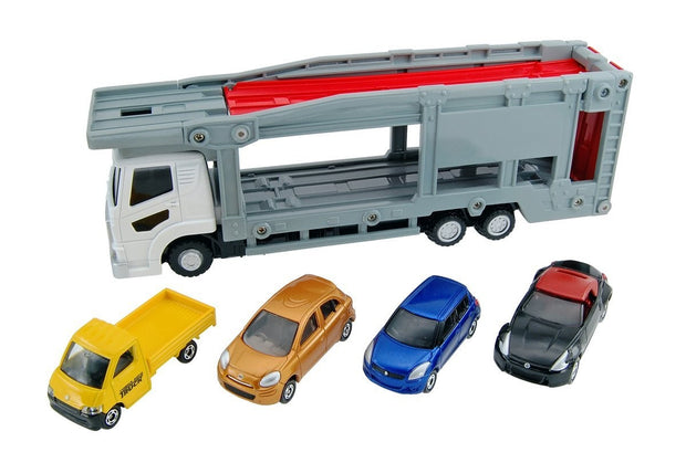 Let's Play With Tomica! Car Carrier Set